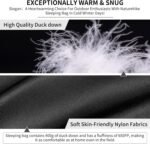 Naturehike Ultralight Down Sleeping Bag, 650FP Backpacking Sleeping Bag for Adults, 42℉ Waterproof Sleeping Bags for Camping, Hiking, Traveling with Compression Sack - Image 6