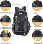 Diamond Candy Waterproof Hiking Backpack for Men and Women, Lightweight Day Pack for Travel Camping - Image 3