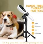 GOYOJO Red Light Therapy for Dogs – LED Light Device with Stand, 650nm*14, 808nm*4 & 980nm*2 Red Light for Joint Support, Mobility & Skin Wellness in Pets - Image 4