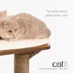 Vesper Cat Tree, High Base, Walnut, 52045 - Image 3