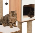 Vesper Cat Tree, High Base, Walnut, 52045 - Image 6