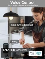ILC Alexa Light Bulbs, 12W, Smart Light Bulb Compatible with Alexa Required Echo Device, 2700K-6000K Warm White to Daylight Turnable, A19 E26 No Hub Required (6 Packs) - Image 4