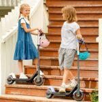 ECOROAD Kids Electric Scooter,200W Motor & 9 Miles Range,Up to 12 MPH,Dual Brake System,Bluetooth Music & Foldable & Adjustable Height for Kids Ages 6-12 - Image 7
