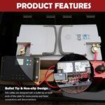 5PCS SAE Connector with 14 Gauge Wire,13 Inch 2 Pin SAE Battery Connector for Quick Disconnect,Multi-Purpose 12V SAEs Cable Plug Car Accessories for Cars,Boats,Motorcycles - Image 5