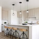 Crystal Chandeliers for Dining Room Lights Fixture Over Table, 3 Pack Black Modern Pendant Light Fixture，Crystal Pendant Lighting for Kitchen Island Bathroom Bar - Image 6