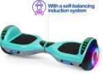 SISIGAD A12 Mixed Color Hoverboard, with Bluetooth and Colorful Lights Self Balancing Scooter - Image 3