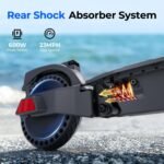 TST Electric Scooter,500W/700W Peak Motor,15/30 Miles Range,18/23 Mph,Foldable E-Scooter with App Control,Last 1 Miles Adult Scooter for Commuting - Image 4