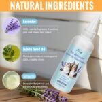 8 in-1 Dog Grooming Kit - Supplies for Short and Long Hair Dogs & Cats, Dog Brushes for Grooming, Dematting Comb for Pet, Bath Brush, Flea Comb, Pet Donditioner, Set in Blue - Image 3