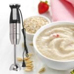 Immersion Hand Blender, 400W Stainless Steel Electric Handheld Stick Mixer with Adjustable Speed and Detachable Shaft for Smoothies Soups Shakes Puree - Image 3