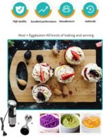 Immersion Hand Blender, 400W Stainless Steel Electric Handheld Stick Mixer with Adjustable Speed and Detachable Shaft for Smoothies Soups Shakes Puree - Image 5