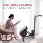 SereneLife Air & Magnetic Rowing Machine - Measures Time, Distance, Stride, Calories - For Gym or Home Cardio Workout - Image 6