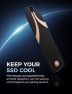 SABRENT 4TB Rocket 4 Plus NVMe 4.0 Gen4 PCIe M.2 Internal Extreme Performance SSD + M.2 NVMe PS5 heatsink Combo (SB-RKT4P-PSHS-4TB) - Image 3