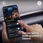 GE CYNC Smart LED PAR38 Flood Light Bulb - WiFi & Bluetooth Color Changing RGB Outdoor Light Bulbs - 90W Equivalent, Compatible with Alexa & Google Home - Dimmable, Long Lasting, Tuneable - Pack of 2 - Image 5