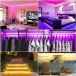 50FT Smart LED Strip Lights, Sync to Music with 40 Key Remote Controller，Lighting Strips with App Control LED Lights for Bedroom,Christmas Lights decration (Multi-Colored, 50FT) - Image 7