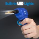 WEP 960-V Plastic Welder Kit 110V with LED Lights with 200 Hot Staples and Pliers for Car Bumper Plastic Welding, Plastic Gas Tank Repair, a Great Automotive Tools for Mechanics - Image 5