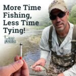KNOT KNEEDLE The Epic – Advanced Fishing Knot Tying Tool for 25+ Knots – Fast, Easy Knot Tyer for Fly Fishing, Small Tippet, and Weak Grip Strength – Anodized Aluminum & Stainless Steel - Image 3