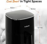Fullwill Air Fryer 6QT with Clear window, 5-in-1 Multi-Function (Air Fry, Roast, Bake, Reheat, Dehydrate) with 7 One-Touch Presets, 85% Less Oil - Image 8