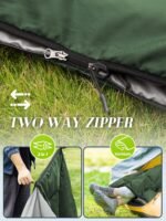Bessport Lightweight Sleeping Bag, Ultralight Backpacking Sleeping Bag, 3 Season Waterproof for Adults Kids, Outdoor, Hiking, Camping - Image 6