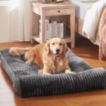 Dog Beds for Medium,Large Dogs Breeds,Sofa Dog Bed with Pillow for Crate Kennel, Super Soft Pet Bed for Support Bolster, Comfortable Pet Couch Bed & Non-Slip Bottom - Image 3
