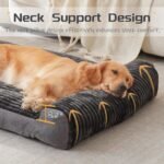 Dog Beds for Medium,Large Dogs Breeds,Sofa Dog Bed with Pillow for Crate Kennel, Super Soft Pet Bed for Support Bolster, Comfortable Pet Couch Bed & Non-Slip Bottom - Image 5