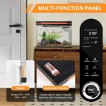 hygger Smart Aquarium Starter Kit, Glass Fish Tank with 24/7 Mode Light, Heater, Water Pump, Filter Media, Auto Feeder,Water Changer, Cleaning Tool, Fishing Net,Timer Automatic Switch (10 Gallon) - Image 6