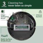 iRobot Roomba 105 Vac Robot Vacuum - Easy to use, Intense Power-Lifting Suction, LiDAR Navigation, Multi-Surface Cleaning, Cleans in Neat Rows, Self-Charging - Image 4