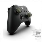 Skull & Co. Skin, CQC and FPS Thumb Grips Joystick Cap Analog Stick Cover for Xbox Controller and ROG Xbox Ally- Black, Set of 6 - Image 3