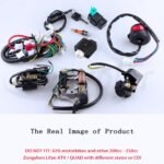 Complete Electrics Stator Coil CDI Wiring Harness Spark Plug Kits Aftermarket Replacement Parts Fit for 50cc 70cc 110cc 125cc ATV Go Kart Quad 4 Wheeler Dirt Pit Bikes. - Image 10