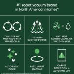 iRobot Roomba Plus 405 (G185) Combo Robot Vacuum & Mop with AutoWash Dock - Spinning Mop Pads, Self-Empties, Pad Washing & Drying, Self-Cleaning, Pad-Lift, LiDAR Navigation - Image 3