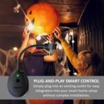 Legrand Wi-Fi Outdoor Dual Output Matter Smart Plug, Effortless Setup, Enhanced Compatibility with Apple HomeKit, Google Home, Alexa & SmartThings, Matter Smart Home, Pack of 1 WWMP31 - Image 6