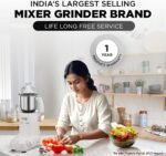 Preethi Eco Plus Mixer Grinder, White, 3 Jar - Image 5