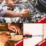 438-Piece Mechanics Tool Set with 3-Drawer Heavy Duty Metal Box Repair Tool Kit - Image 8