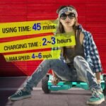 HOVERSTAR hoover boards for a 7-12 year old Chrome Color Flash Wheel,Built-in wireless speaker,hoverboard adult range of over 10 miles, hoverboard for All Ages (TQ) - Image 5