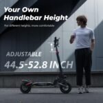 Circooter T4 Electric Scooter for Adults, 800W Brushless Motor & 28 MPH, 25 Miles Range, 10" Pneumatic Off-Road Tires, APP Control, Foldable for Commuting & Outdoor Adventure - Image 8