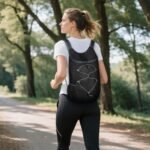 20L Hiking-Daypack Lightweight Foldable Travel Packable Backpack for Camping Cycling Outdoor, Black - Image 6