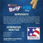 Purina Busy Bone Adult Toy Breed Dog Chew Bone Treats, Tiny - 60 ct. Pouch - Image 6