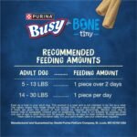 Purina Busy Bone Adult Toy Breed Dog Chew Bone Treats, Tiny - 60 ct. Pouch - Image 7