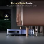 Robot Vacuum and Mop Combo with APP/Voice/Remote Control, 2 in 1 Vacuuming & Mopping Robot, Schedule, Strong Suction, Tangle-Free, Slim & Quiet, for Homes with Pets, Low Pile Carpet & Hard Floors - Image 5