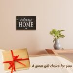 Welcome Sign Wooden Signs Housewarming Gifts For Home Decor, Entryway Sign Wall Art Wooden Plaque Desk Sign With Stand Table Decoration for Women Family -11 - Image 6