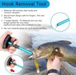 Sosation 134 Pcs Fishing Tool Kit Fishing Gear and Equipment for Men Adults Family Pliers Kit, Hook Remover Tool, Lip Gripper Set, Lures Baits Tackle Accessories Gifts for Christmas - Image 5