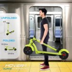 Hover-1 Alpha Foldable Electric Scooter with 450W Brushless Motor, 18 mph Max Speed, 10” Air-Filled Tires and 12 Mile Range - Image 6