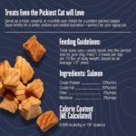 Whole Life Cat Just One Salmon Freeze Dried Cat Treats - Human Grade High Protein Food, Healthy Training Snacks, Freeze Dried Salmon Food Toppers, USA Made Natural Treats - 2.5 oz (Pack of 1) - Image 3