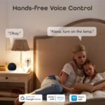 Geeni Smart Plug Mini 15A WiFi Outlet 2-Pack, Compatible with Alexa Google Home, No Hub Required, App Remote Control, UL Certified White - Image 4