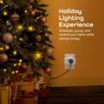 Geeni Smart Plug Mini 15A WiFi Outlet 2-Pack, Compatible with Alexa Google Home, No Hub Required, App Remote Control, UL Certified White - Image 6