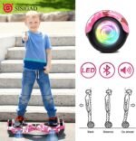 SISIGAD Scooter Seat Attachment, 6.5'' Self Balancing Scooters Go Kart with Bluetooth and LED Lights,Kids Boys Girls Adults - Image 5