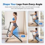 Squat Machine, MERACH R07 2 in 1 Squat Rowing Machine, Easy Setup & Foldable Exercise Equipment, Glute Trainer Machine, Glutes & Leg Home Workout Machine - Image 4