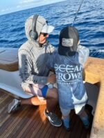 Ocean Grown Gear Fishing Hook Leather Patch Trucker Hat - Premium Fishing Hat for Men, Durable Leather Patch Hat, Stylish Fishing Apparel Accessory, Comfortable Fit, Snapback Closure Black - Image 5