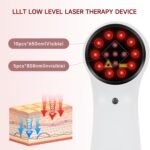Handheld Red Light Therapy Device for Dogs and Man, LLLT Laser Light Therapy for Pets Pain Relief, Joint Muscle Knee Wrist Ankle, 5000mAh Large Capacity Rechargeable with 5 * 808nm & 10 * 650nm - Image 9