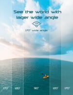 Apexcam Action Camera 4K with 64G SD Card Sports Cameras 20MP 131FT Waterproof Underwater Camera WiFi Cameras with 2.4G Remote Control, 2 Batteries, Mounting Accessories Kits - Image 4