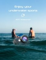 Apexcam Action Camera 4K with 64G SD Card Sports Cameras 20MP 131FT Waterproof Underwater Camera WiFi Cameras with 2.4G Remote Control, 2 Batteries, Mounting Accessories Kits - Image 5